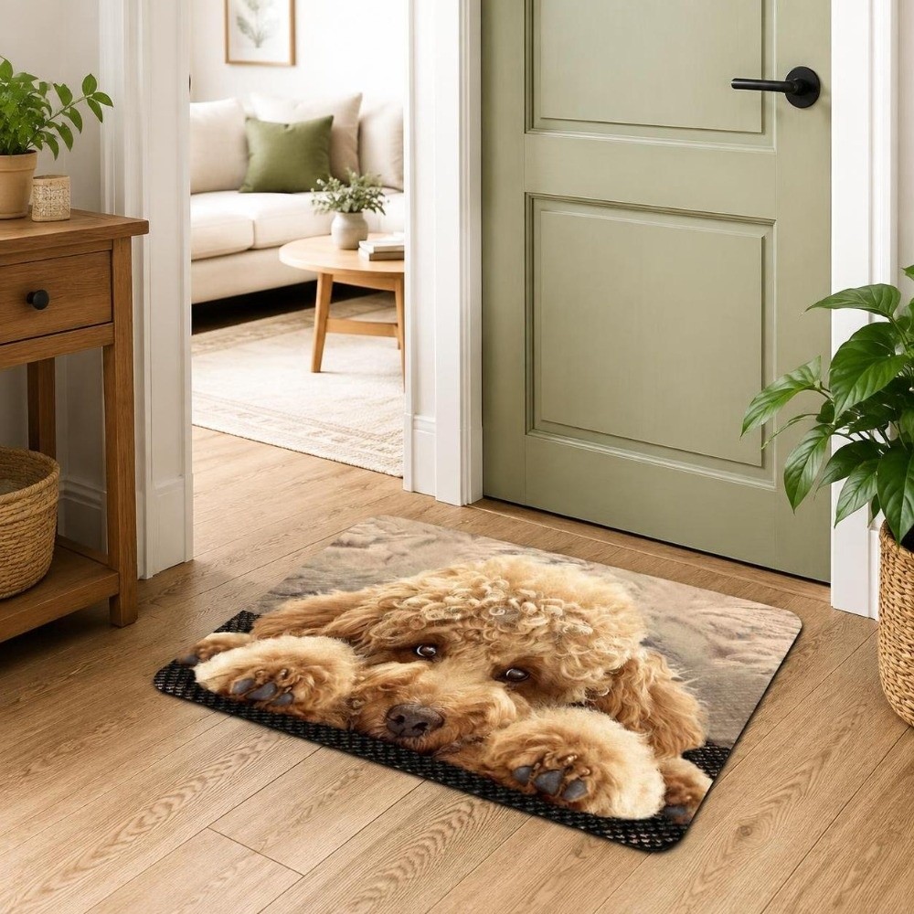Quick Dry Diatomite Bath Mat - Tapete de chão com padrão de
