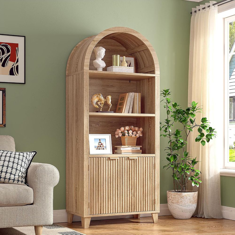 Storage & Organization - Armário Arqueado, Prateleiras de Armazenamento de