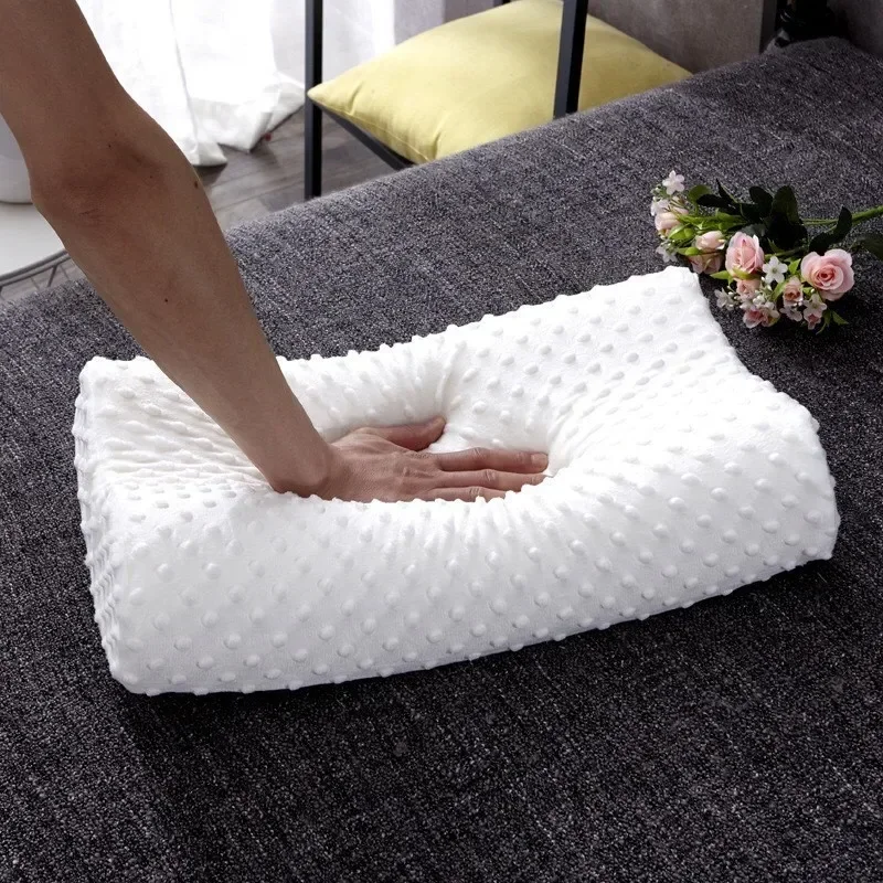 Almofada de espuma viscoelásti - Memory Foam Orthopedic Pillow Neck Pain avaliação e preço