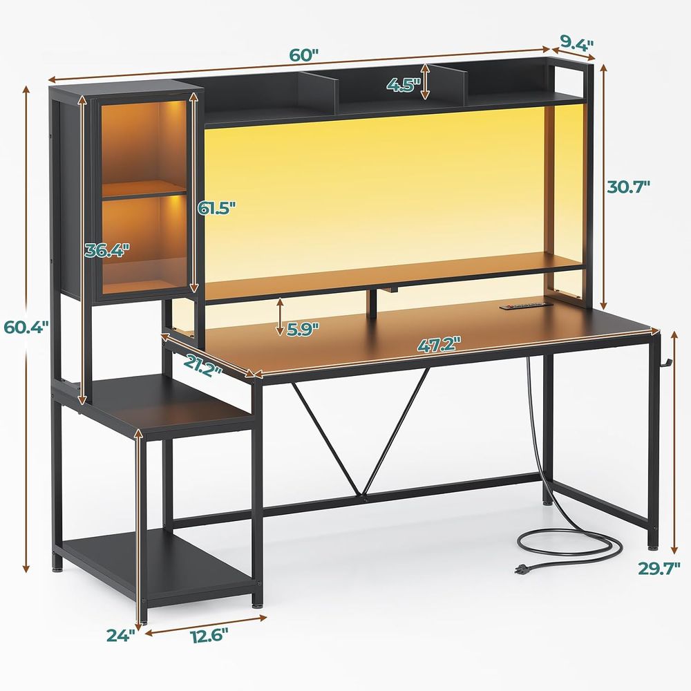 Mesa de Jogos de 60'' com Arma - Storage & Organization avaliação e preço