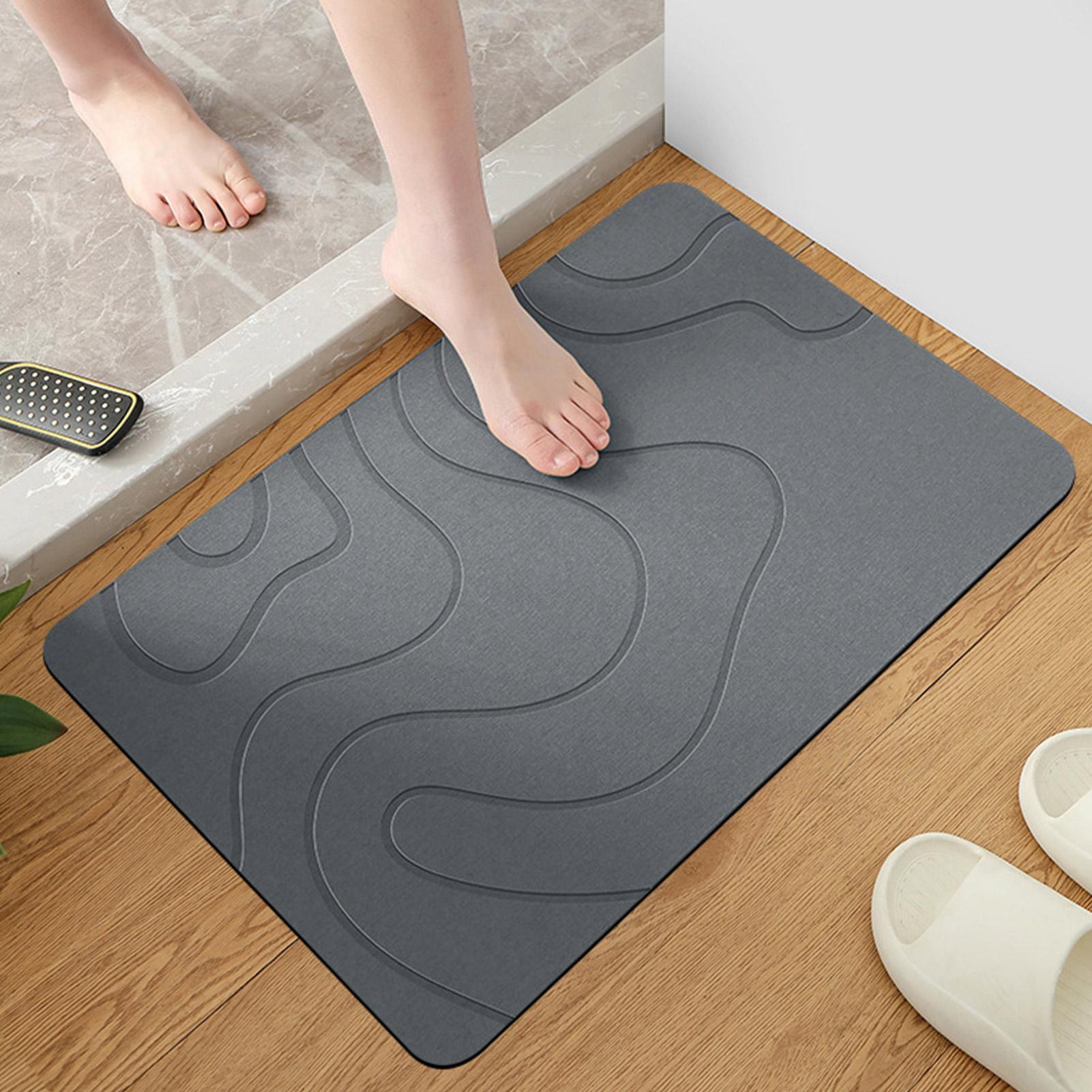Tapete de banho de pedra de se - Quick Dry Diatomite Bath Mat avaliação e preço