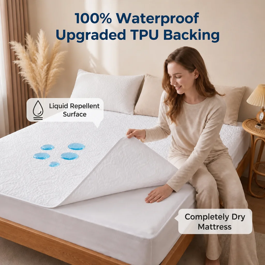 1 unidade de protetor de colch - Waterproof Mattress Protector Breathable avaliação e preço